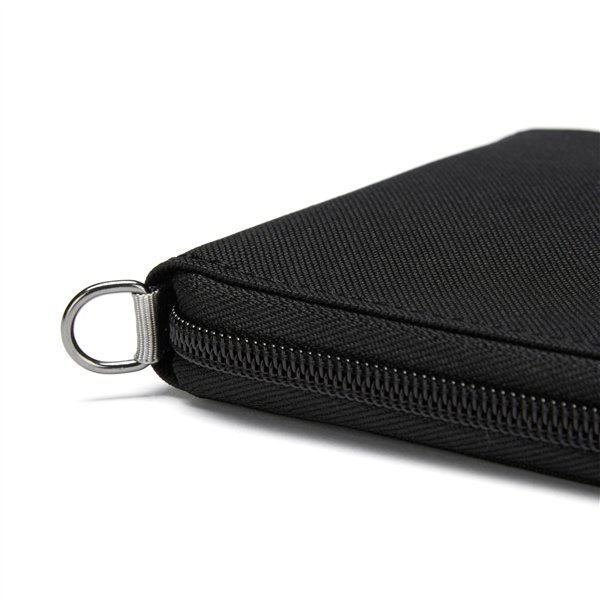 Pacsafe RFIDsafe Zip Around portafoglio nero