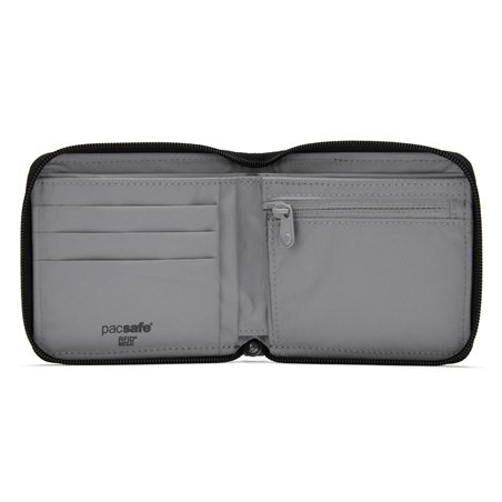 Pacsafe RFIDsafe Zip Around portafoglio nero