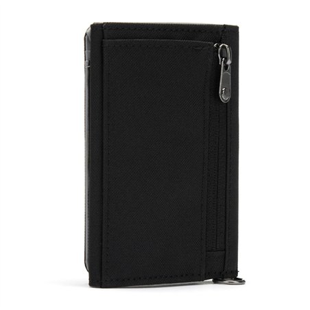 Pacsafe RFIDsafe Trifold portafoglio nero