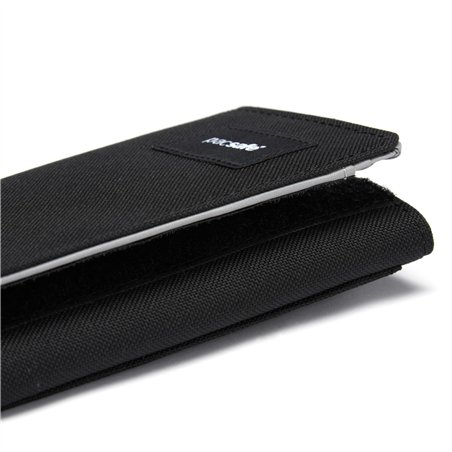 Pacsafe RFIDsafe Trifold portafoglio nero