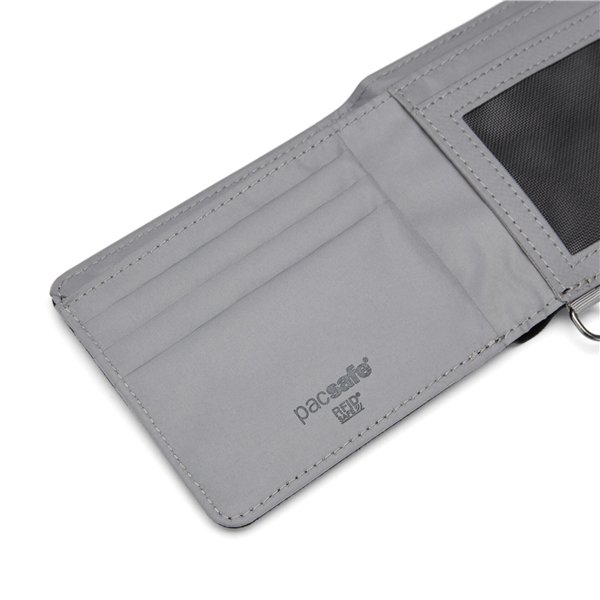 Pacsafe RFIDsafe Bifold portafoglio nero