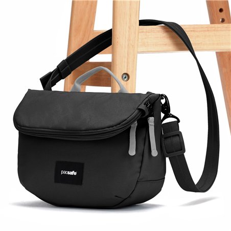 Pacsafe GO Saddle Crossbody nero