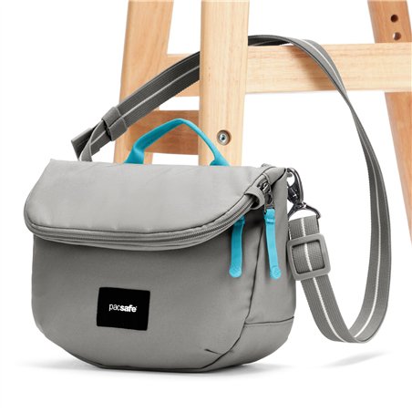 Pacsafe GO Saddle Crossbody stone