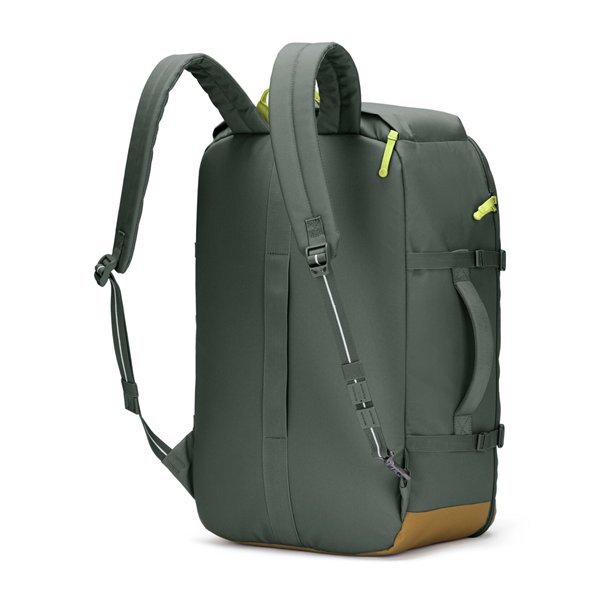 Pacsafe GO Carry-on Rucksack 44L jet spruce grün