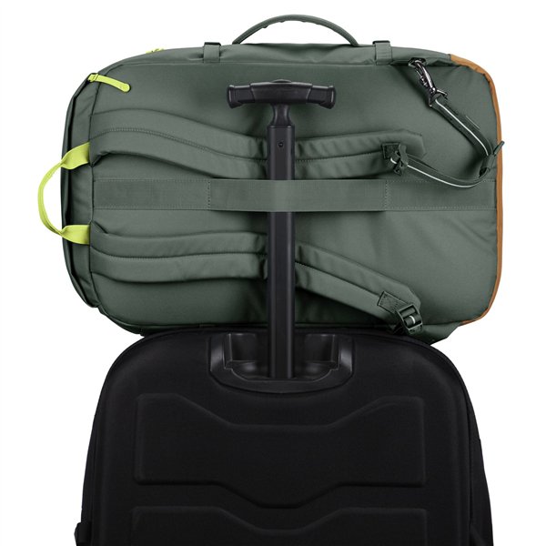 Pacsafe GO Carry-on Rucksack 44L jet spruce grün