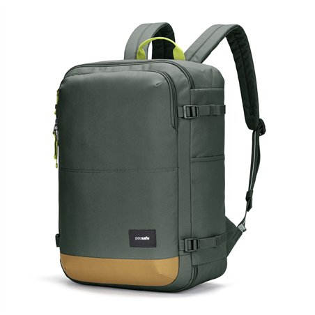 Pacsafe GO Carry-on Rucksack 34 jet spruce grün