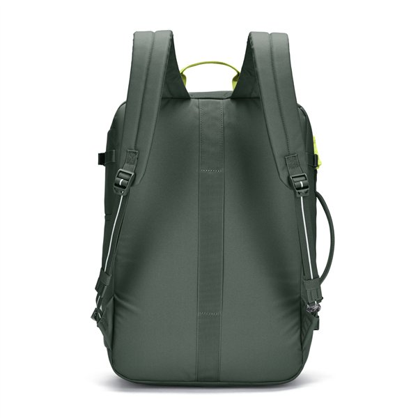 Pacsafe GO Carry-on Rucksack 34 jet spruce grün