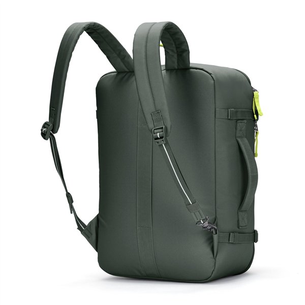 Pacsafe GO Carry-on Rucksack 34 jet spruce grün