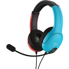 PDP Airlite Wired cuffie Switch Neon Blue & Red 2