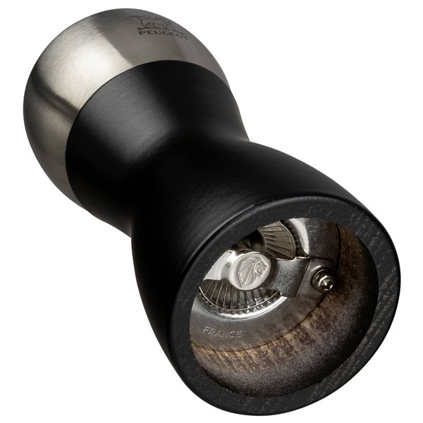 Peugeot FIDJI macinasale legno di faggio opaco nero 12 cm