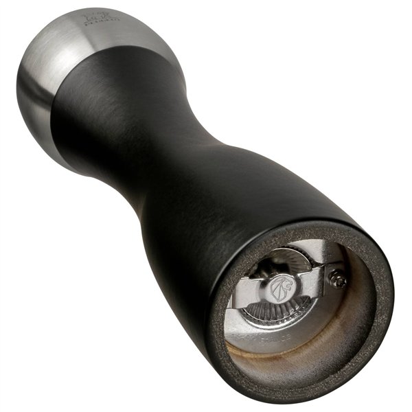 Peugeot FIDJI macinasale  legno di faggio opaco nero 20 cm