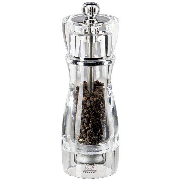 Peugeot VITTEL macinapepe acrilico trasparente 16 cm