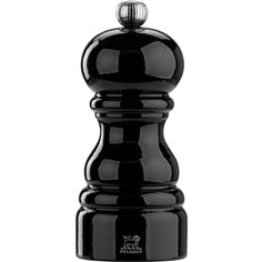 Peugeot Paris macinapepe 12 cm legno faggio nero laccato