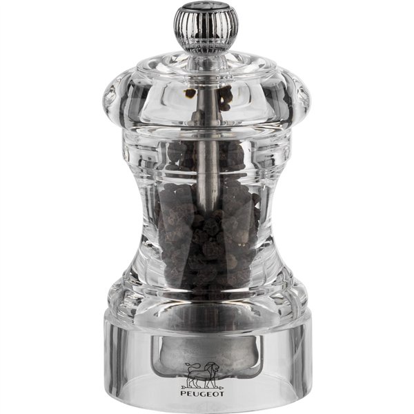 Peugeot Bistro macinapepe 10cm acrilico trasparente