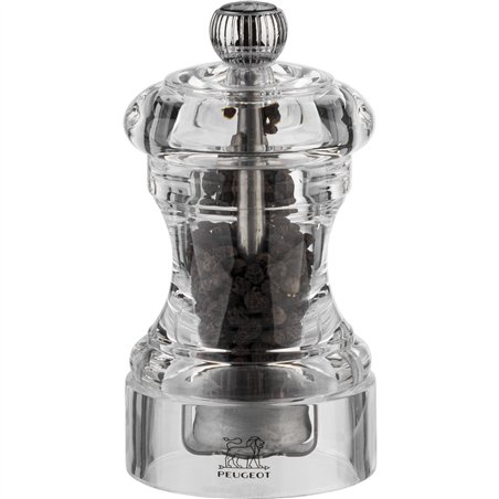 Peugeot Bistro macinapepe 10cm acrilico trasparente