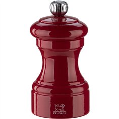 Peugeot Bistro macinapepe 10 cm rosso legno laccato