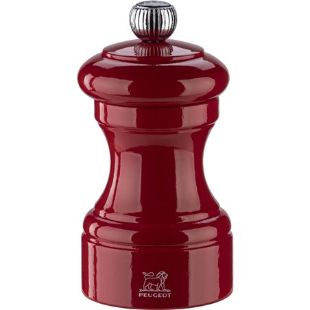 Peugeot Bistro macinapepe 10 cm rosso legno laccato