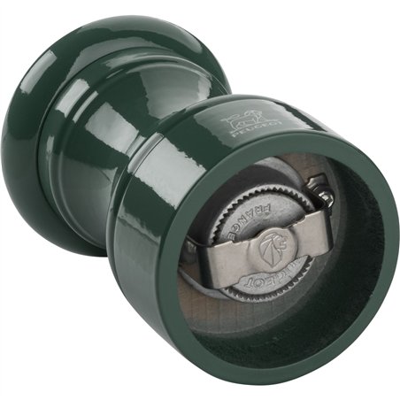 Peugeot Bistro macinapepe 10cm verde bosco legno laccato
