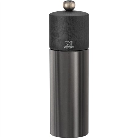 Peugeot Line legno/alluminio macinapepe 18 cm grafite