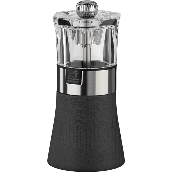 Peugeot Oslo macinasale 12 cm grafite legno, inox, acrilico