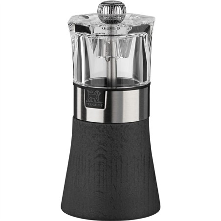 Peugeot Oslo macinasale 12 cm grafite legno, inox, acrilico