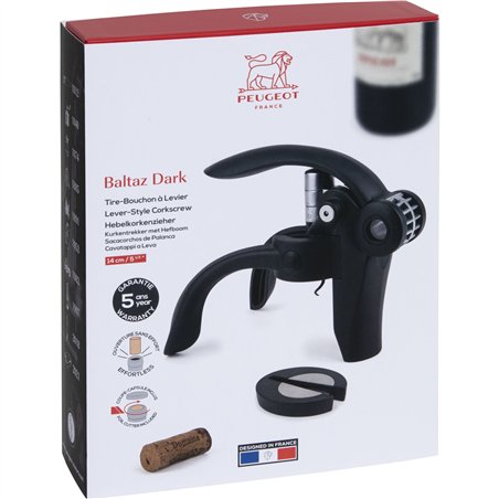 Peugeot cavatappi Baltaz con taglia capsule nero