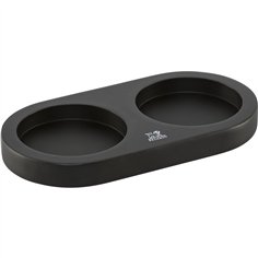 Peugeot Linea bambù vassoio per macinasale e pepe 16cm nero op.