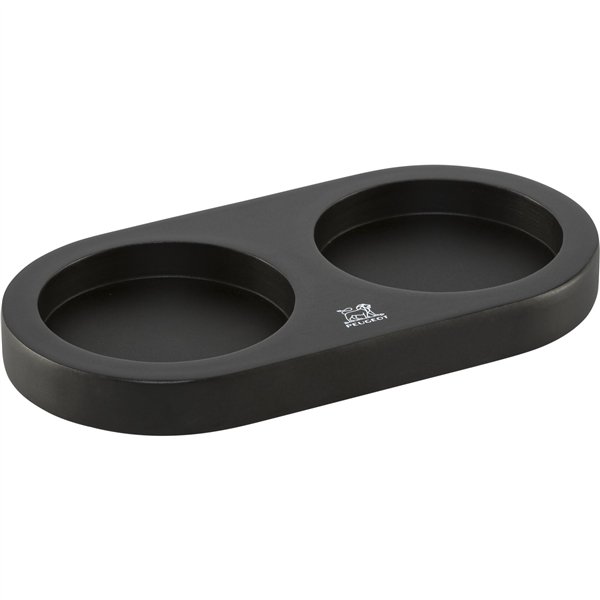 Peugeot Linea bambù vassoio per macinasale e pepe 16cm nero op.