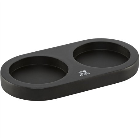 Peugeot Linea bambù vassoio per macinasale e pepe 16cm nero op.