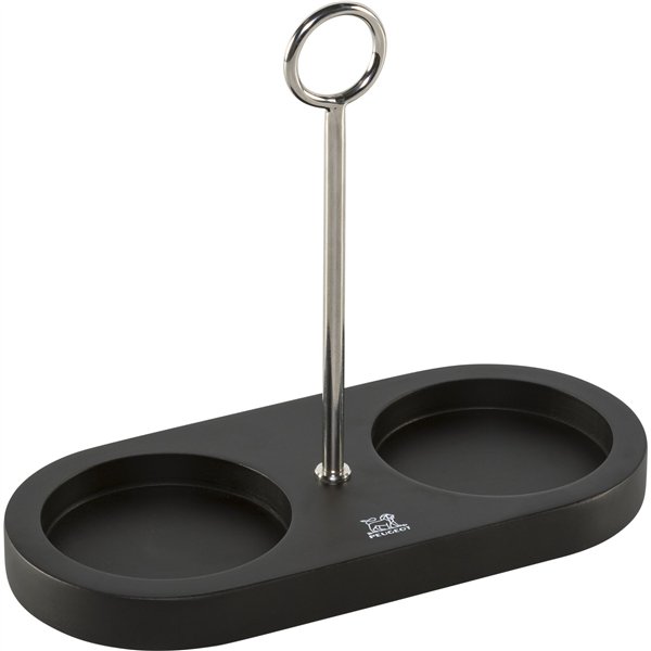 Peugeot Linea bambù vassoio per macinasale e pepe 16cm nero op.