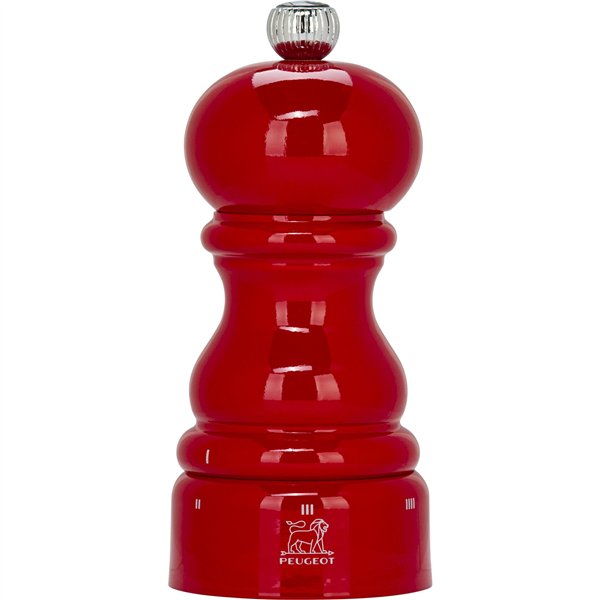 Peugeot Paris macinasale 12 cm uSelect Z laccato rosso legno