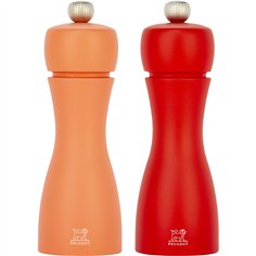 Peugeot Tahiti macina sale e pepe set 2 pz. 15 cm rosso