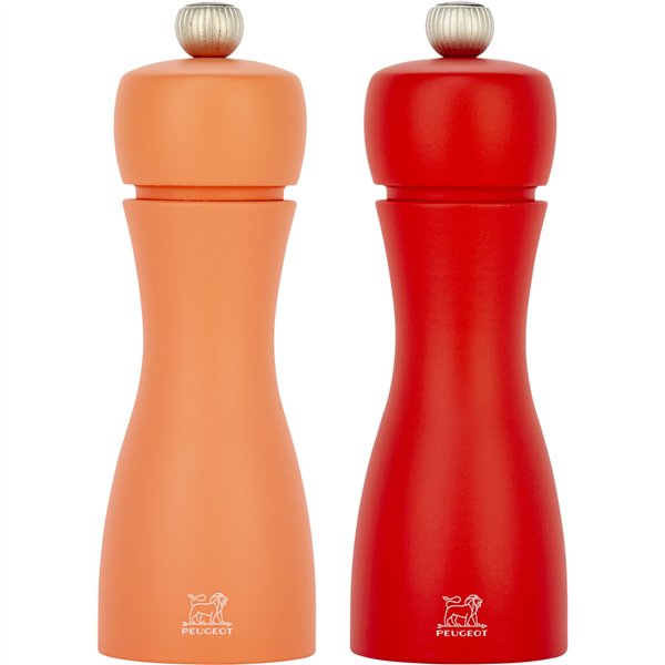 Peugeot Tahiti macina sale e pepe set 2 pz. 15 cm rosso