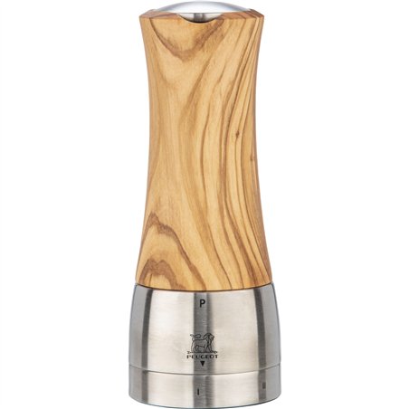 Peugeot Madras macinapepe legno ulivo uSelect 16 cm