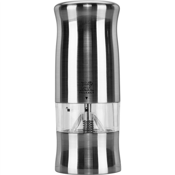 Peugeot Zeli macinapepe 14 cm elettrico argento