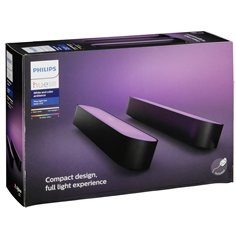 Philips Hue Play Lightbar pacco doppio LED nero