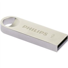 Philips USB 2.0             64GB Moon Vintage Silver
