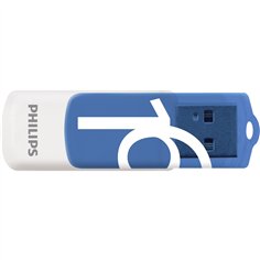 Philips USB 2.0             16GB Vivid Edition Ocean Blue