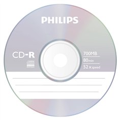 1x100 Philips CD-R 80Min 700MB 52x SP 2