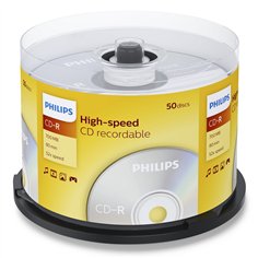 1x50 Philips CD-R 80Min 700MB 52x SP