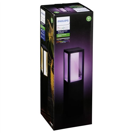 Philips Hue Impress LED palo da esterno nero