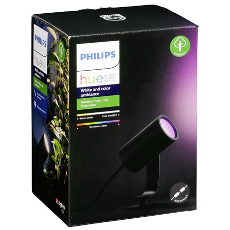 Philips Hue Lily LED 1fiam.Spot estensione nero