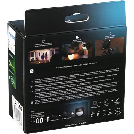 Philips Hue sensore di movimento Sensor Outdoor nero