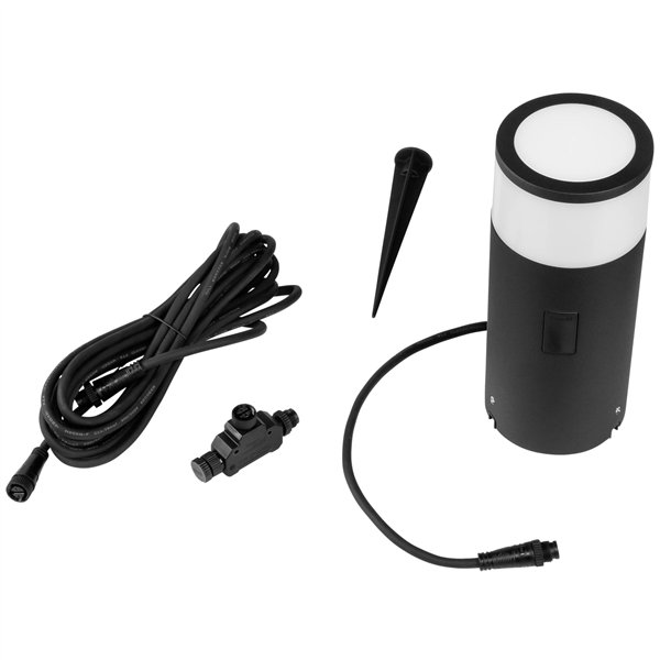 Philips Hue Calla LED palo da esterno estensione nero