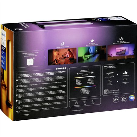 Philips Hue Play Lightbar pacco doppio LED bianco