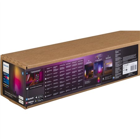 Philips Hue Gradient Signe lampada a stelo, nero