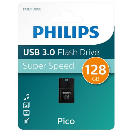 Philips USB 3.0            128GB Pico Edition Midnight nero