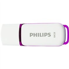 Philips USB 2.0 2-Pack      64GB Snow Edition Magic viola 2