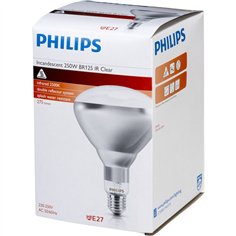Philips lampada infrar. BR125 IR 250W E27 230-250V CL