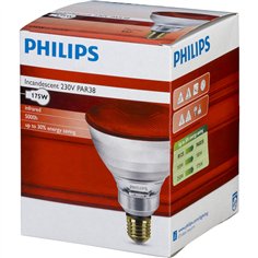 Philips lampada infrar. PAR38 IR 175W E27 230 rosso